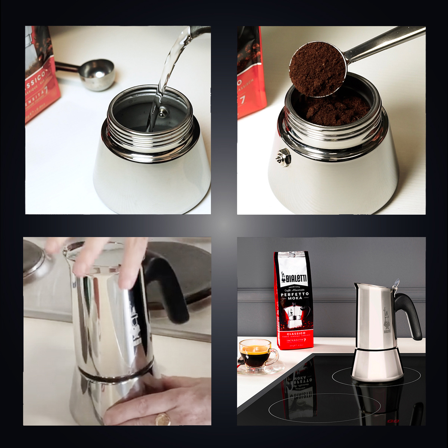 Bialetti 4 cup espresso discount maker