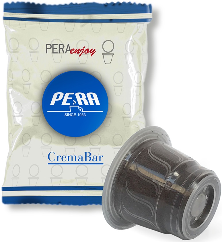 Sammenligning Bage Serrated Pera CremaBar Nespresso-kompatibel kaffekapsel 50 st - Crema