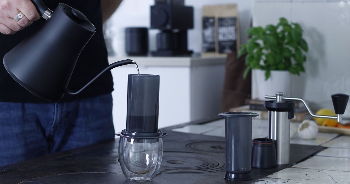 Så här brygger du gott Aeropress kaffe