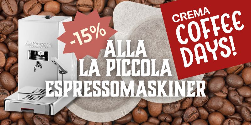 Alla La Piccola espressomaskiner -15 %