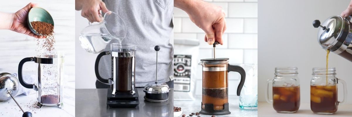 Olika produkter att brygga Cold Brew kaffe med