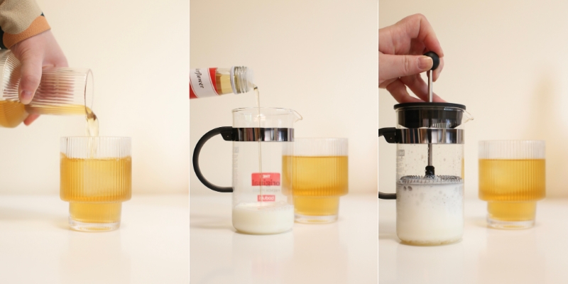 Milky Foam Iced Tea – Sammetslen friskhet