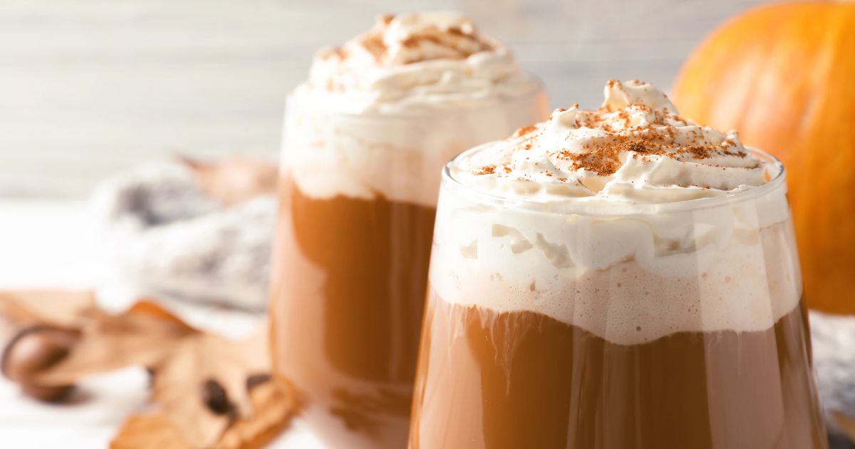 Pumpkin Spice Latte - a sweet and spicy milk coffee