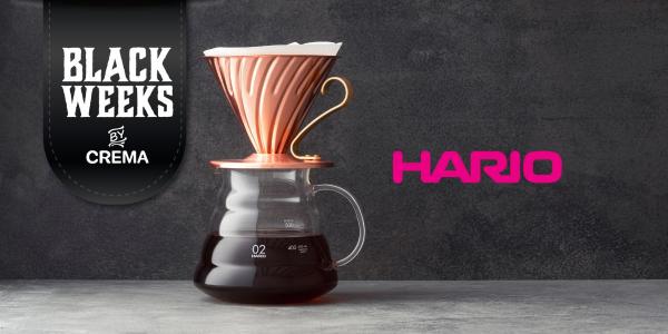 Hario pour-over kaffetillbehör på rea nu!