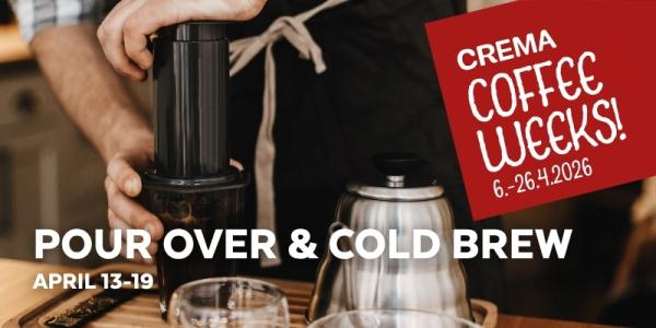 Pour-over & Cold brew-veckan är här!