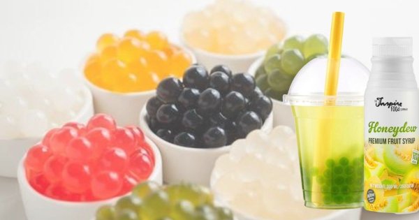 Så här gör du Bubble Tea med fruktsmak