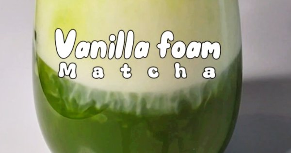 Vanilla Foam Matcha – Lyxig mjukhet och matchans kraft