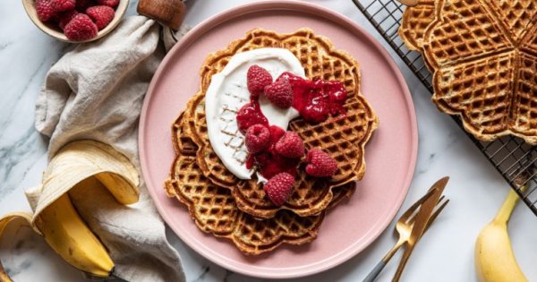 Biscoff våfflor – frasigt våffelrecept med cookie butter