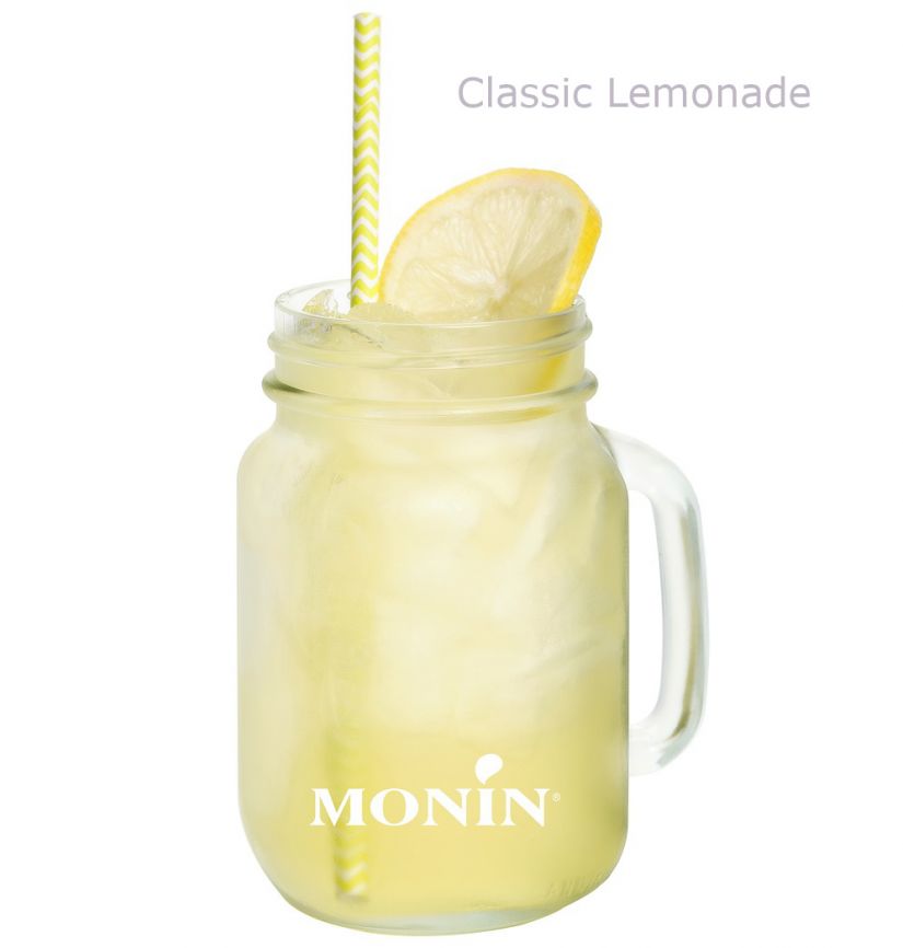 Monin Lemonade Set 700 ml & 2 x 250 ml Syrups Crema