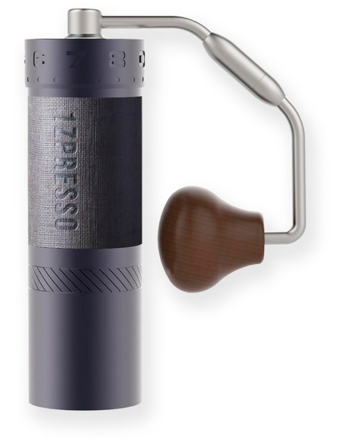 1Zpresso J-Max S Foldable Coffee Grinder, Iron Gray