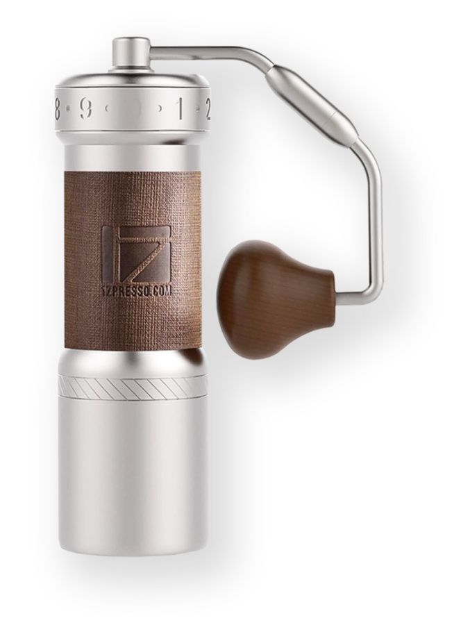 1Zpresso K-Ultra Foldable Coffee Grinder, Silver