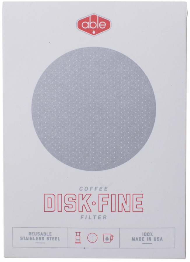 Able Able Disk Fine permanent stålfilter till AeroPress