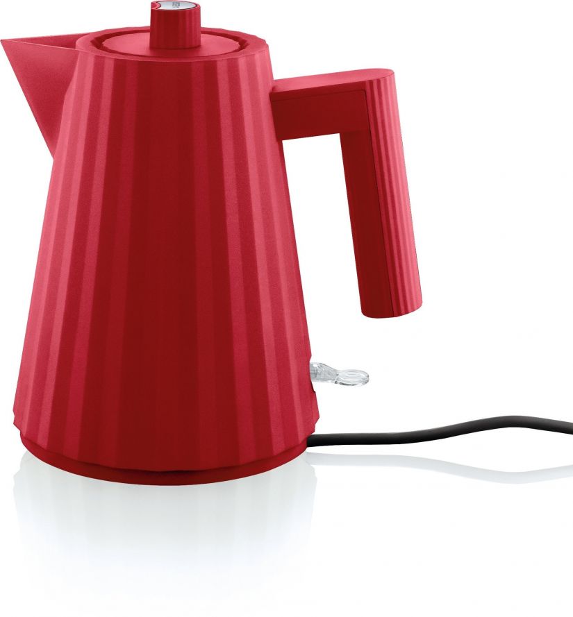 Alessi Alessi MDL06/1 Plissé vattenkokare 1 l, röd