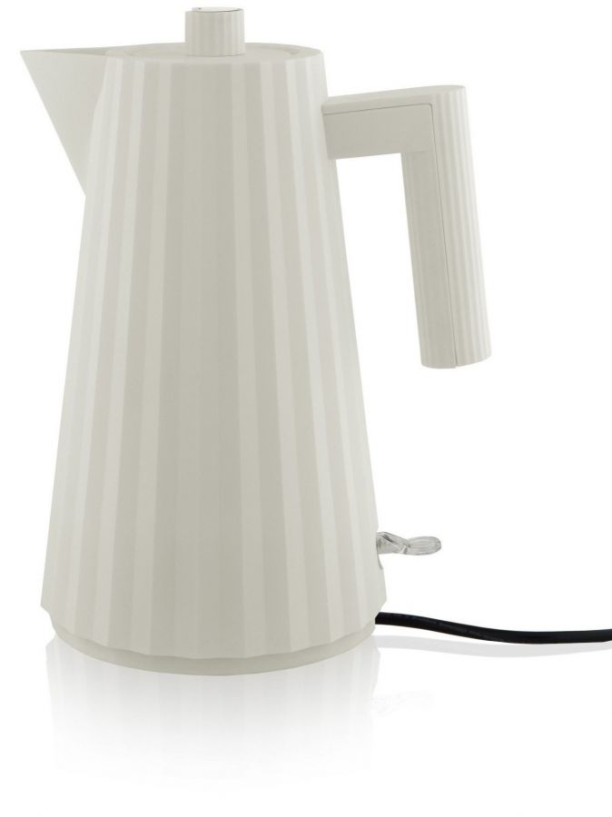 Alessi Alessi MDL06 Plissé vattenkokare 1,7 l, vit