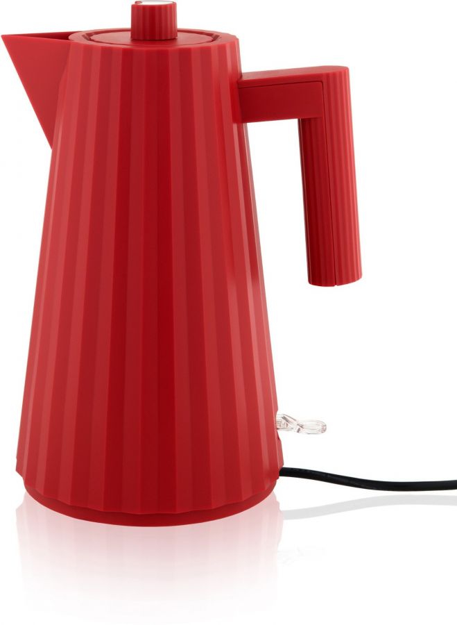 Alessi Alessi MDL06 Plissé vattenkokare 1,7 l, röd