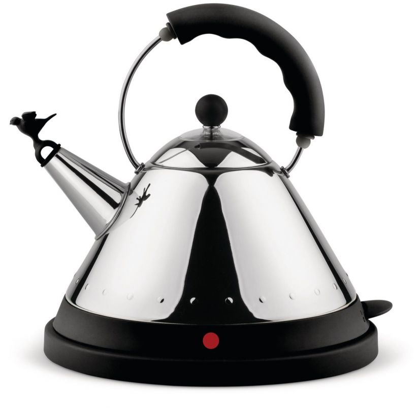 Alessi Alessi MG32 vattenkokare 1,5 l, stål/svart