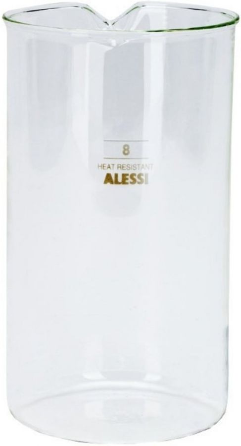 Alessi reservglas 9094/8 för 8 koppars pressobryggare