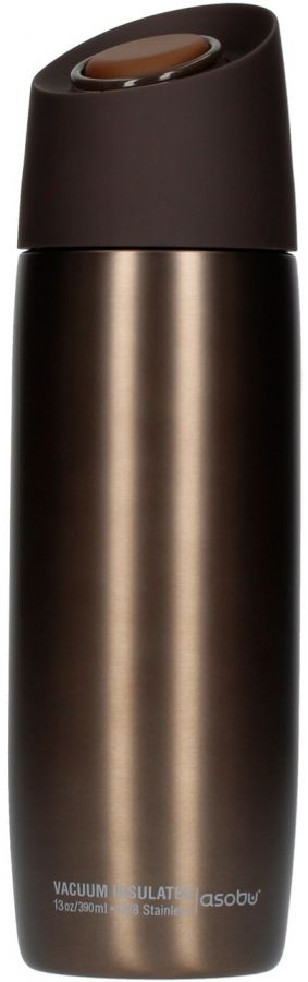Asobu Asobu 5th Avenue Coffee Tumbler termosmugg 390 ml, brun