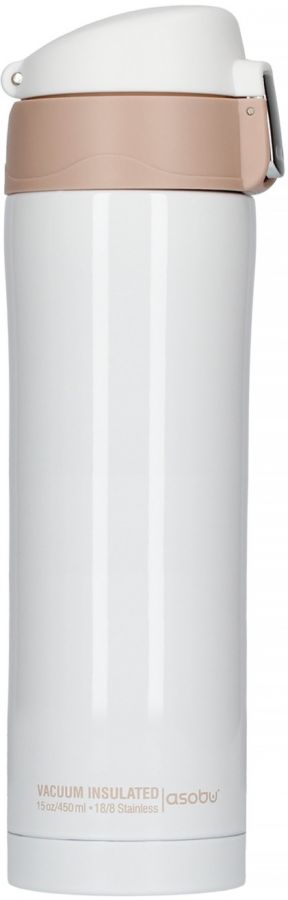 Asobu Asobu Diva termosmugg 450 ml, vit