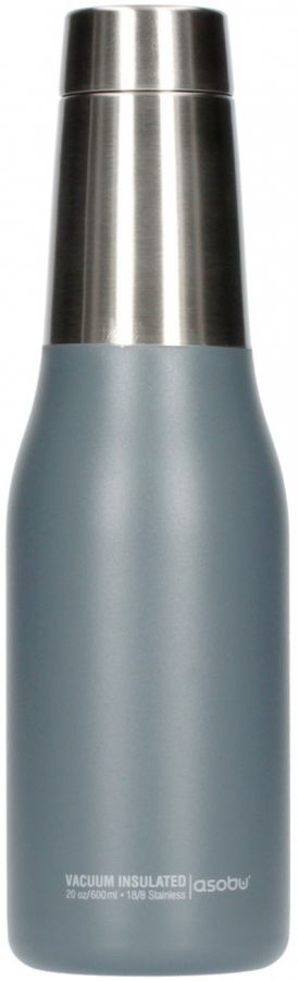 Asobu Asobu Oasis Water Bottle 600 ml, grå