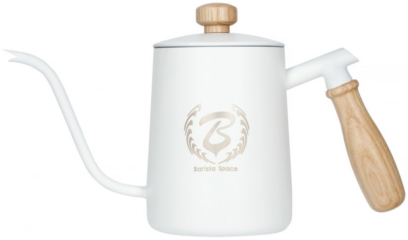 Barista Space 3 in 1 Coffee Kettle vattenpanna 600 ml, vit