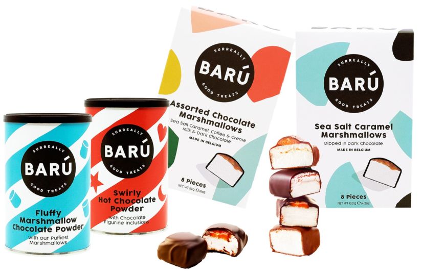 Barú Tasting Pack 2 x Marshmallow & 2 x Hot Chocolate