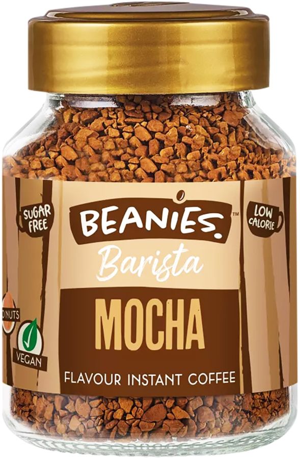 Beanies Barista Mocha smaksatt snabbkaffe 50 g