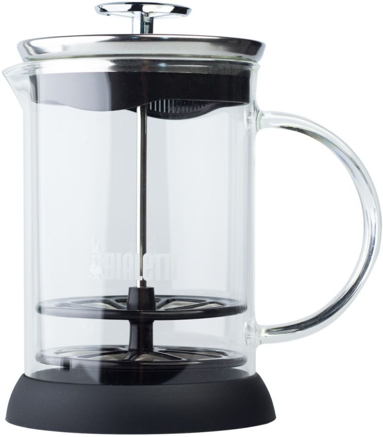 Bialetti Bialetti Cappuccinatore mjölkskummare i glas 330 ml