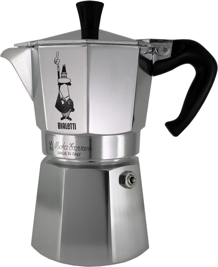 Bialetti Moka Express mokabryggare, 4 koppar