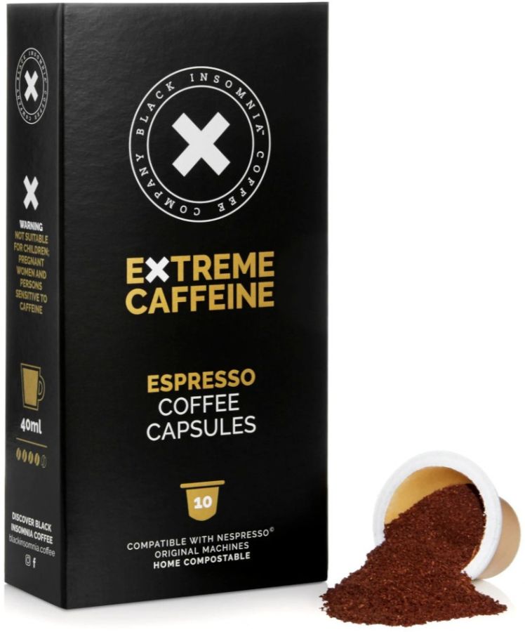 Black Insomnia Classic Nespresso-kompatibel kaffekapsel 10 st.