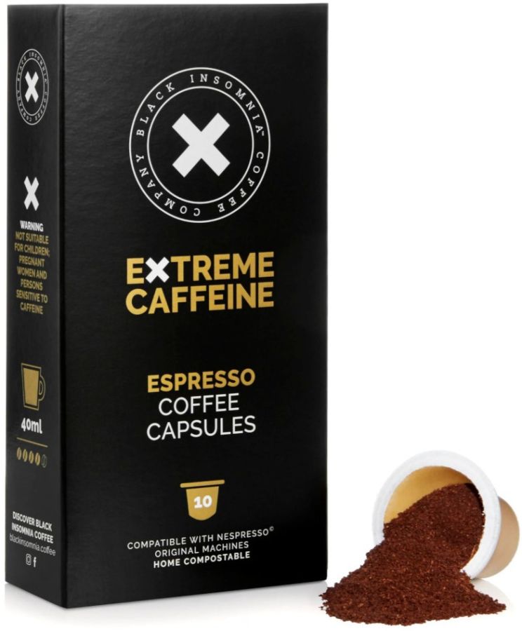 Black Insomnia Full Flavour Nespresso-kompatibel kaffekapsel 10 st.