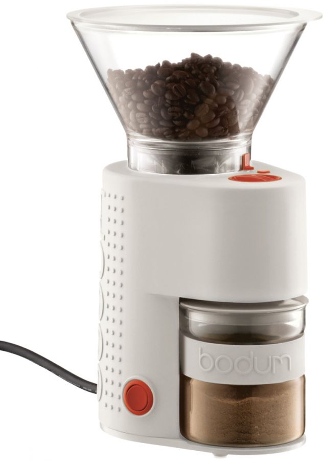 Bodum Bodum Bistro kaffekvarn vit