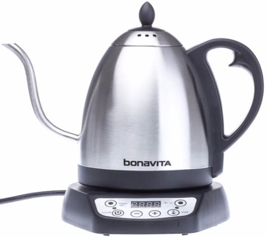 Bonavita Bonavita Gooseneck Kettle elektrisk vattenkokare med temperaturreglering 1 l