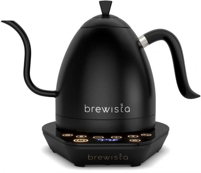 Brewista Artisan Gooseneck Temperature Variable Kettle 1 l, All Black