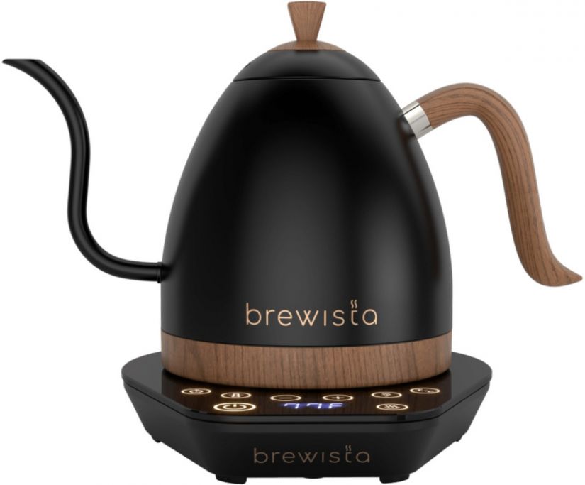 Brewista Artisan Gooseneck vattenkokare med temperaurinställning 1 l, mattsvart