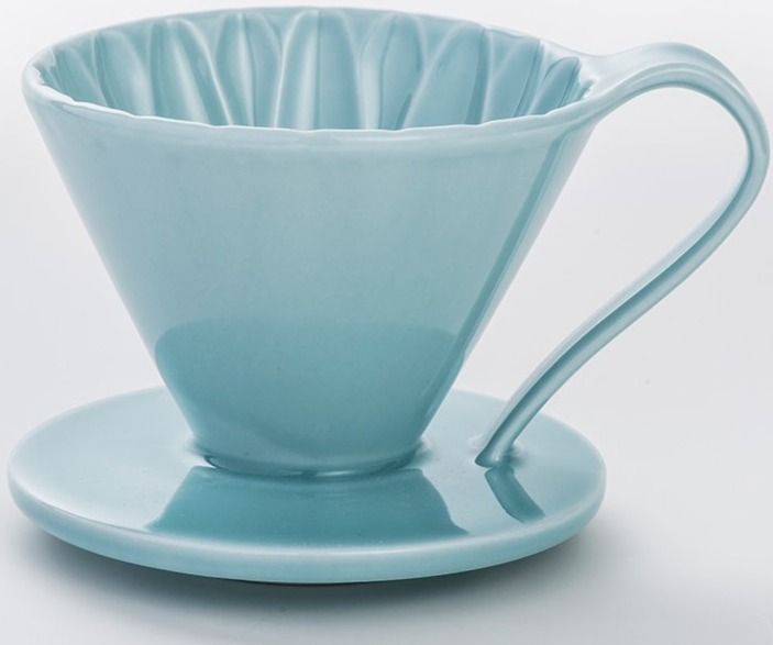 CAFEC CAFEC Arita Ware Flower Dripper 1 kopp, blå
