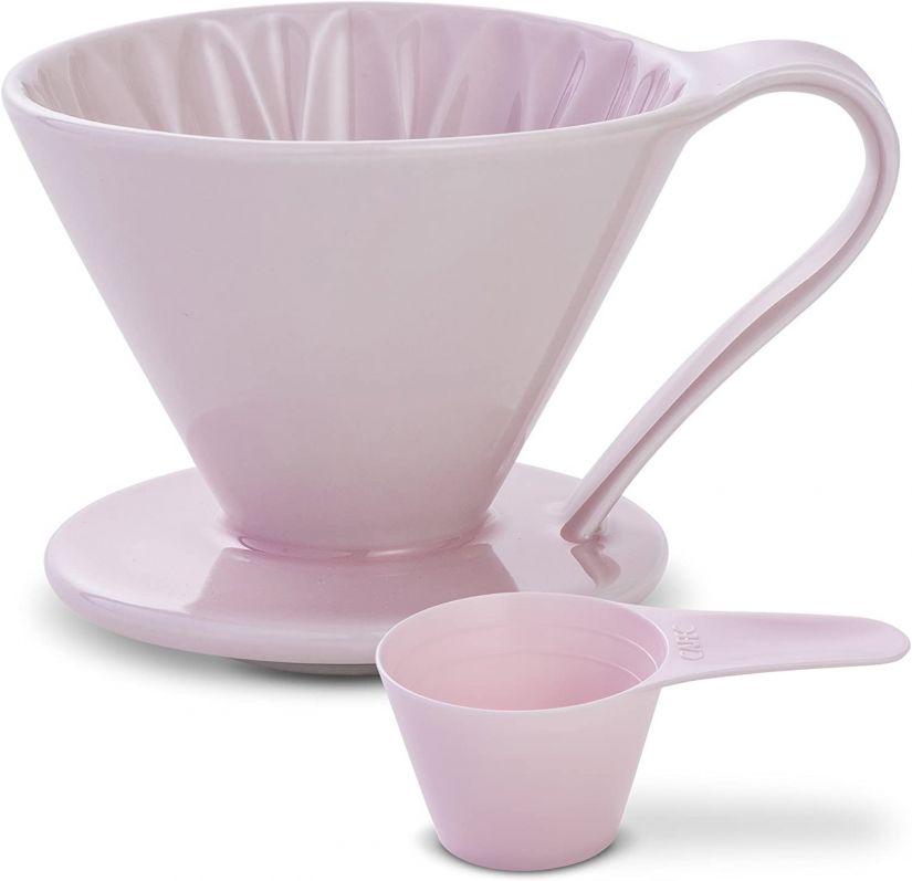 CAFEC CAFEC Arita Ware Flower Dripper 4 koppar, rosa
