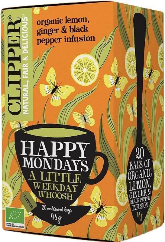 Clipper Organic Happy Mondays Infusion 20 påsar