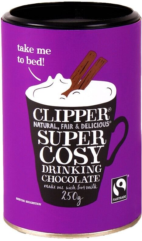 Clipper Clipper Fairtrade Super Cosy Drinking Chocolate 250 g