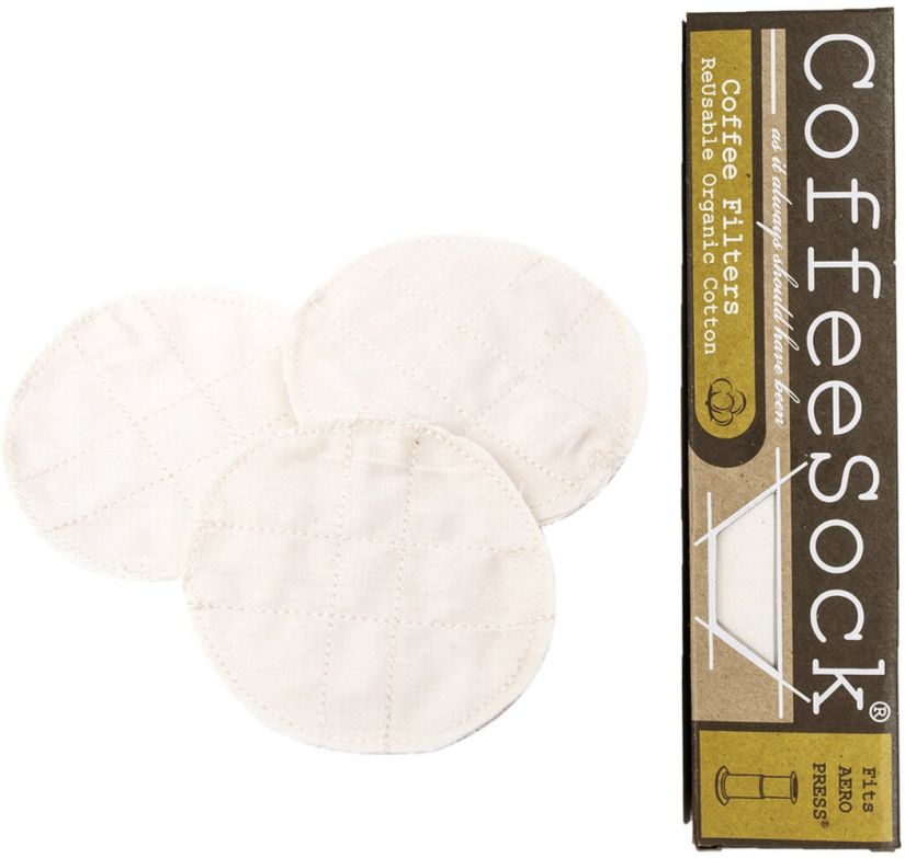 CoffeeSock CoffeeSock Disc Shaped AeroPress® Coffee Filters, 3 st