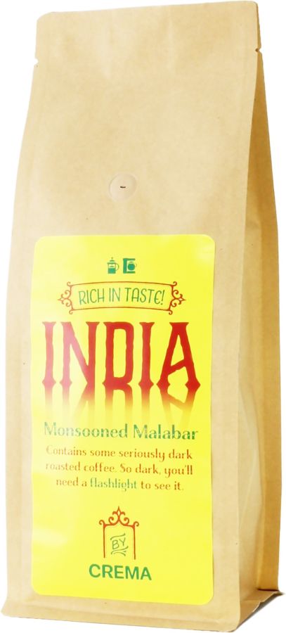 Crema India Monsooned Malabar 500 g Coffee Beans