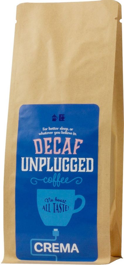 Crema Crema Unplugged Decaf kofeinfritt kaffe 500 g