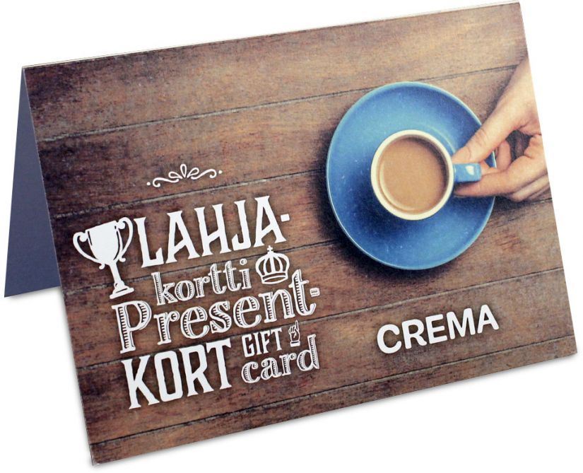 Crema Crema Presentkort