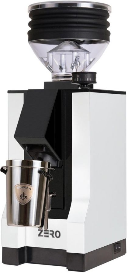 Eureka Mignon Zero 16CR Espresso Coffee Grinder, White