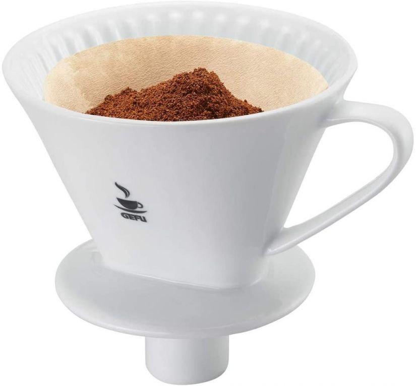 Gefu Sandro Porcelain Coffee Dripper, Size 4