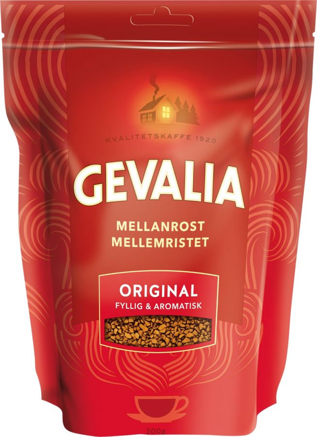 Gevalia Mellanrost Original snabbkaffe 200 g