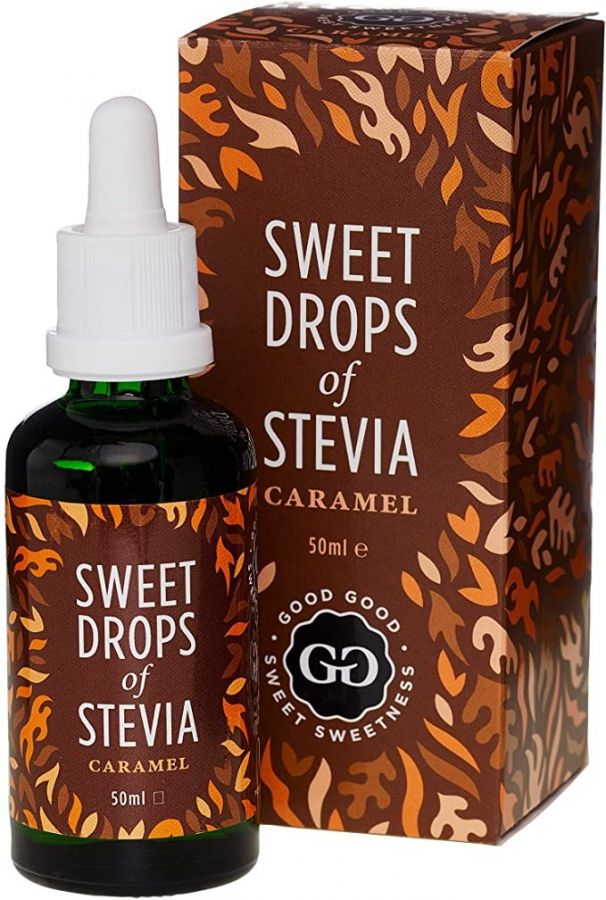 Good Good Good Sweet Drops Of Stevia sötningsmedel, karamell 50 ml
