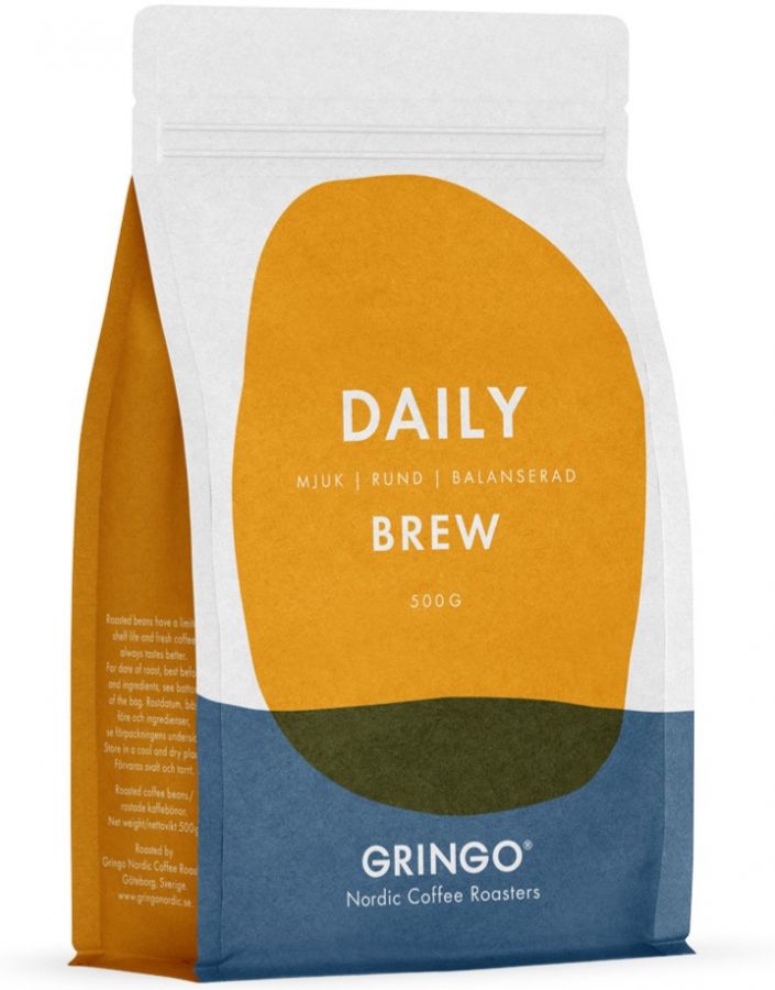 Gringo Nordic Daily Brew 500 g kaffebönor