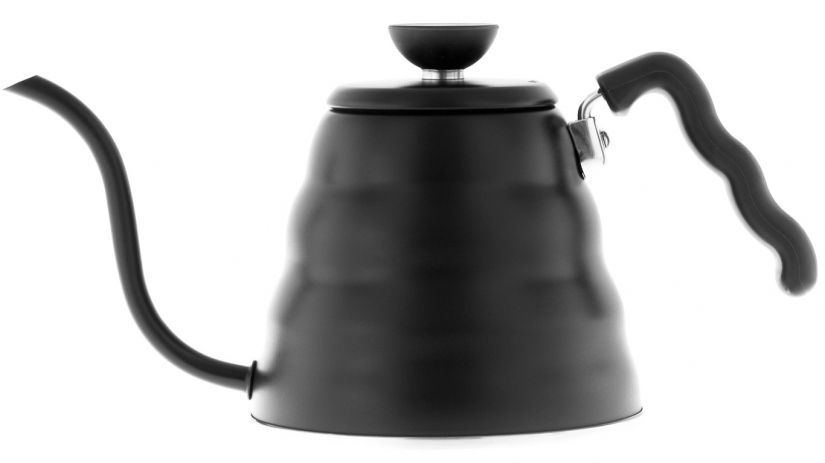 Hario Buono Kettle 1,2 l vattenkanna i stål, svart