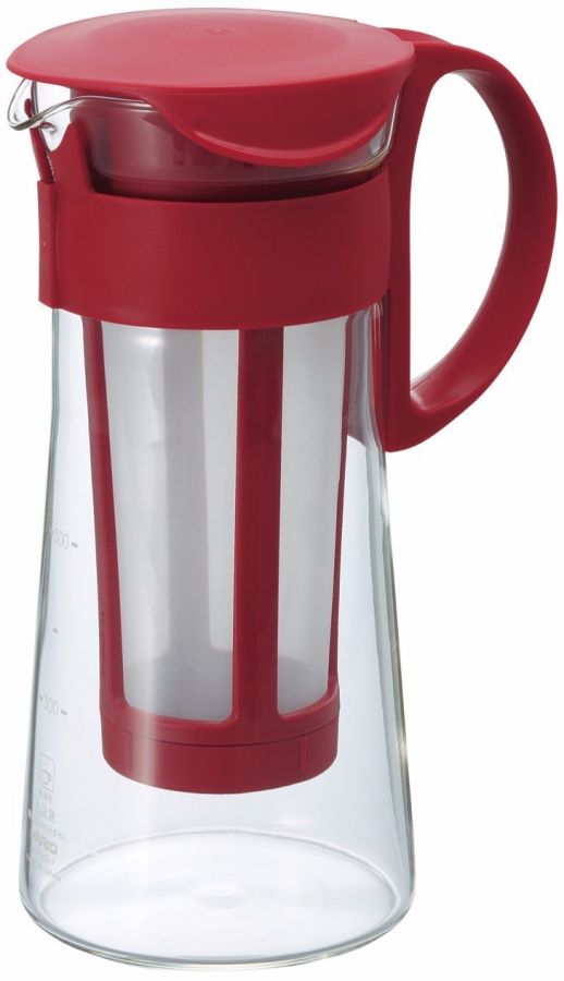 Hario Mizudashi Cold Brew Coffee Pot 600 ml, Red